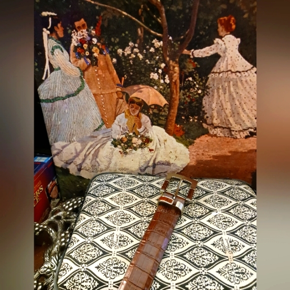 🇺🇸🐴REMO TULLIANI Made in USA👖🛍🇨🇮 ITALY Calfskin Leather Belt Size 36.🫎 - Picture 6 of 7